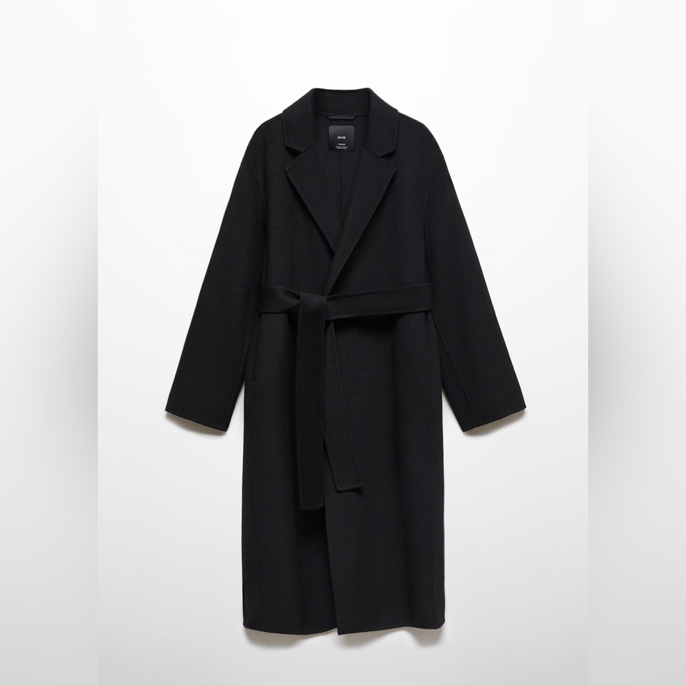 belted handmade coat